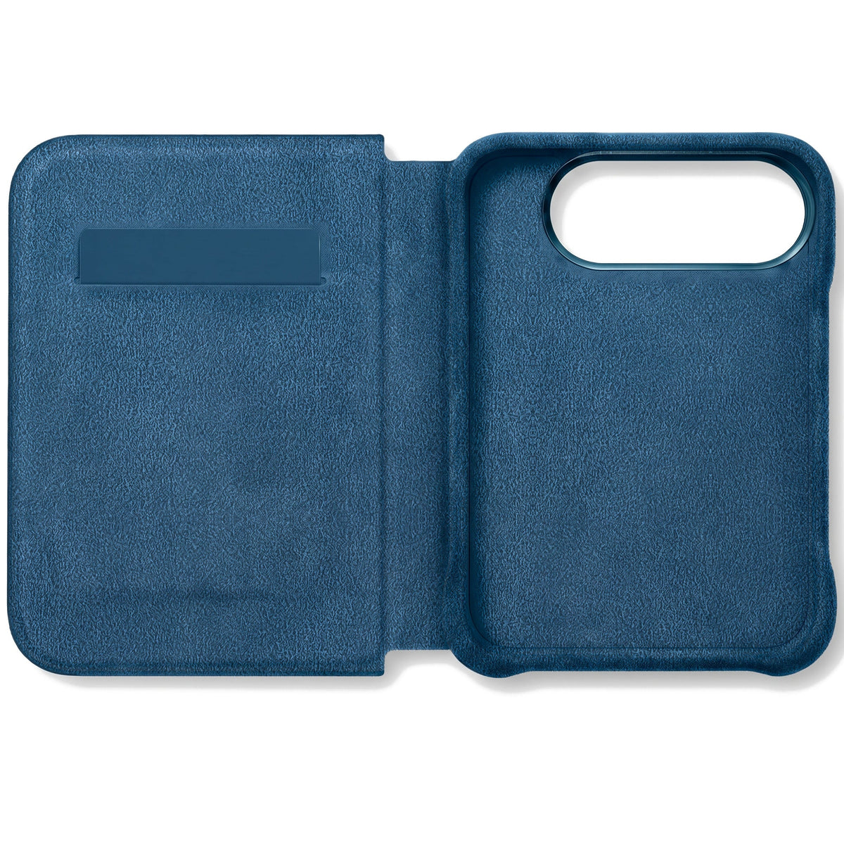 iPhone Duo - Alcantara Folio - Ocean Blue