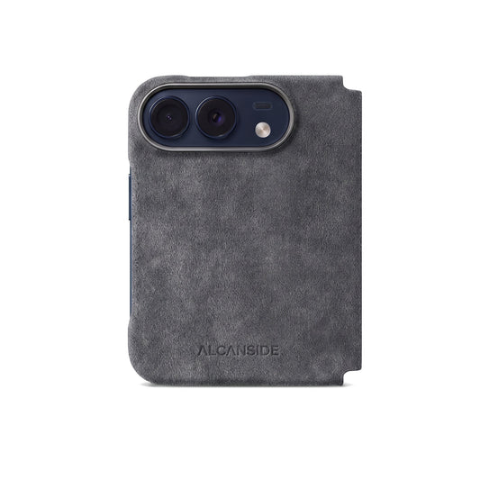 iPhone Duo - Alcantara Folio - Space Grey