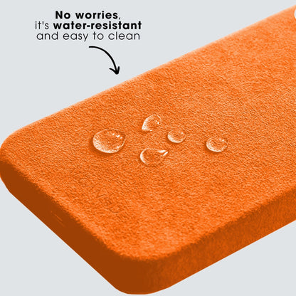 Limited Edition - iPhone 13 Pro Max - Alcantara Case - Orange