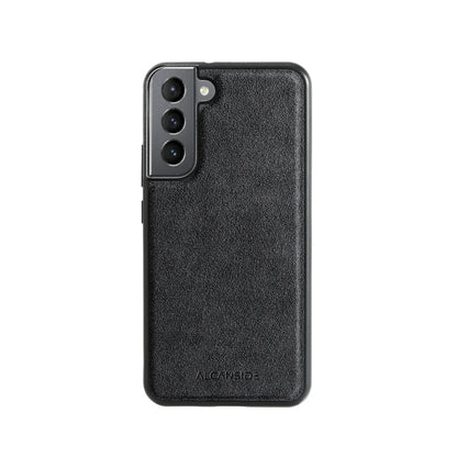 Samsung Galaxy S21FE - Alcantara Back Cover - Space Grey