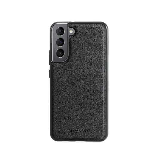 Samsung Galaxy S21FE - Alcantara Back Cover - Space Grey