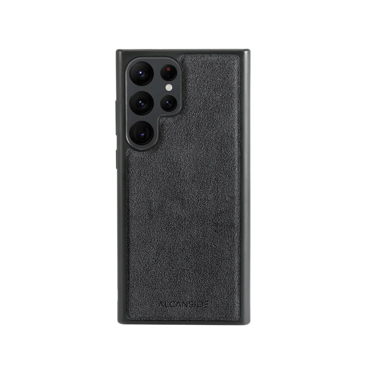 Samsung Galaxy S22 Ultra - Alcantara Back Cover - Space Grey