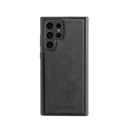 Samsung Galaxy S23 Ultra - Alcantara Back Cover - Space Grey