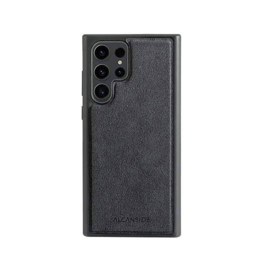 Samsung Galaxy S23 Ultra - Alcantara Back Cover - Space Grey