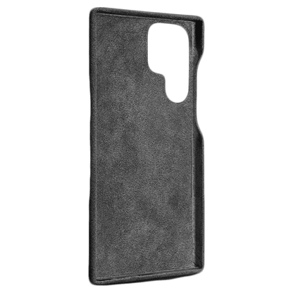 Samsung Galaxy S23 Ultra - Alcantara Case - Space Grey