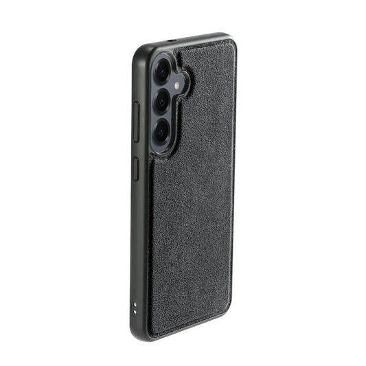Samsung Galaxy S25 Plus - Alcantara Back Cover - Space Grey