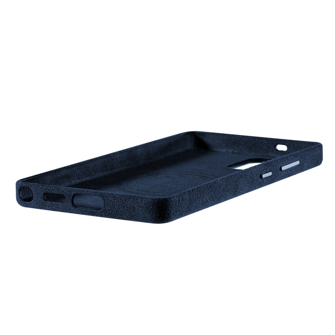 Samsung Galaxy S25 Ultra - Alcantara Case - Navy Blue