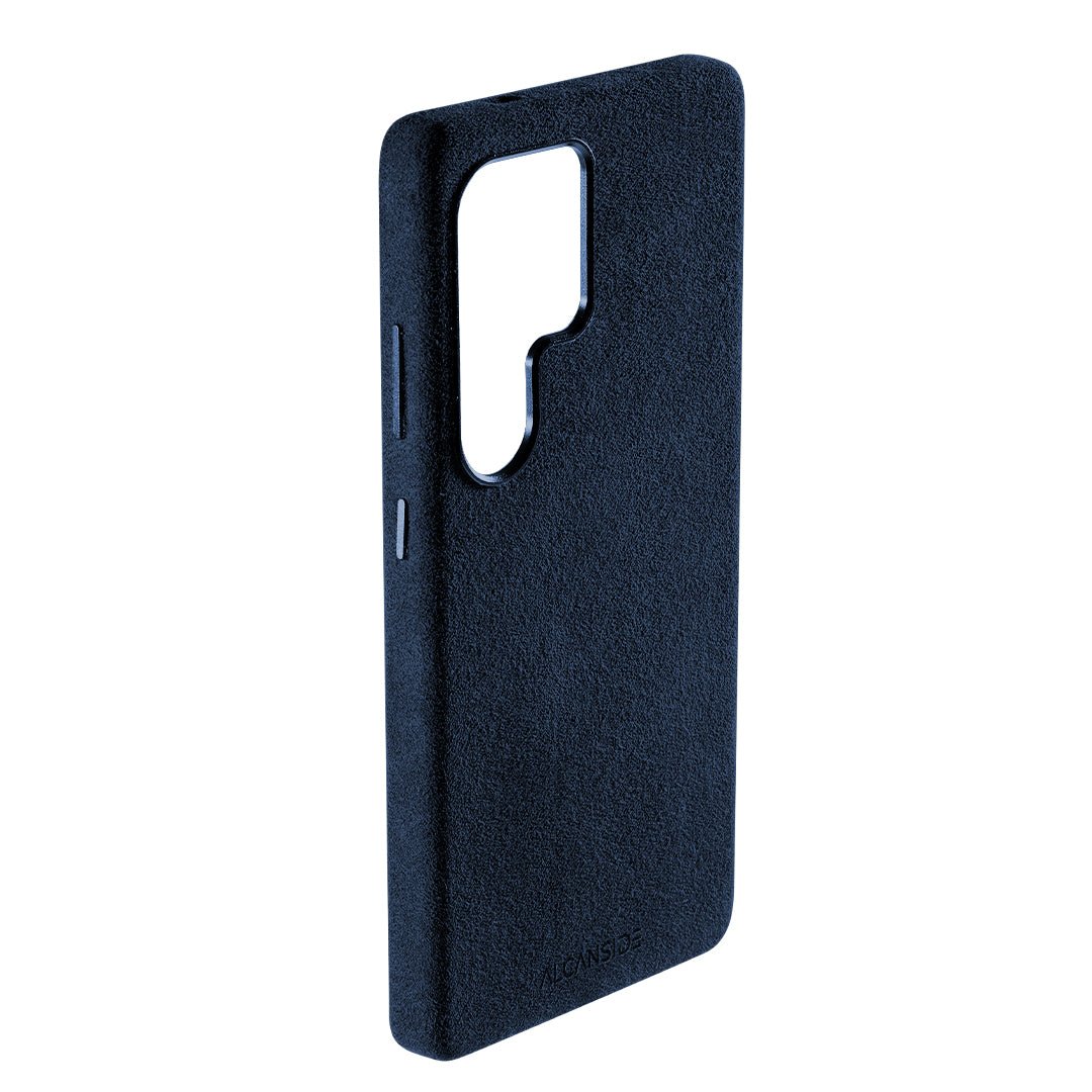 Samsung Galaxy S25 Ultra - Alcantara Case - Navy Blue