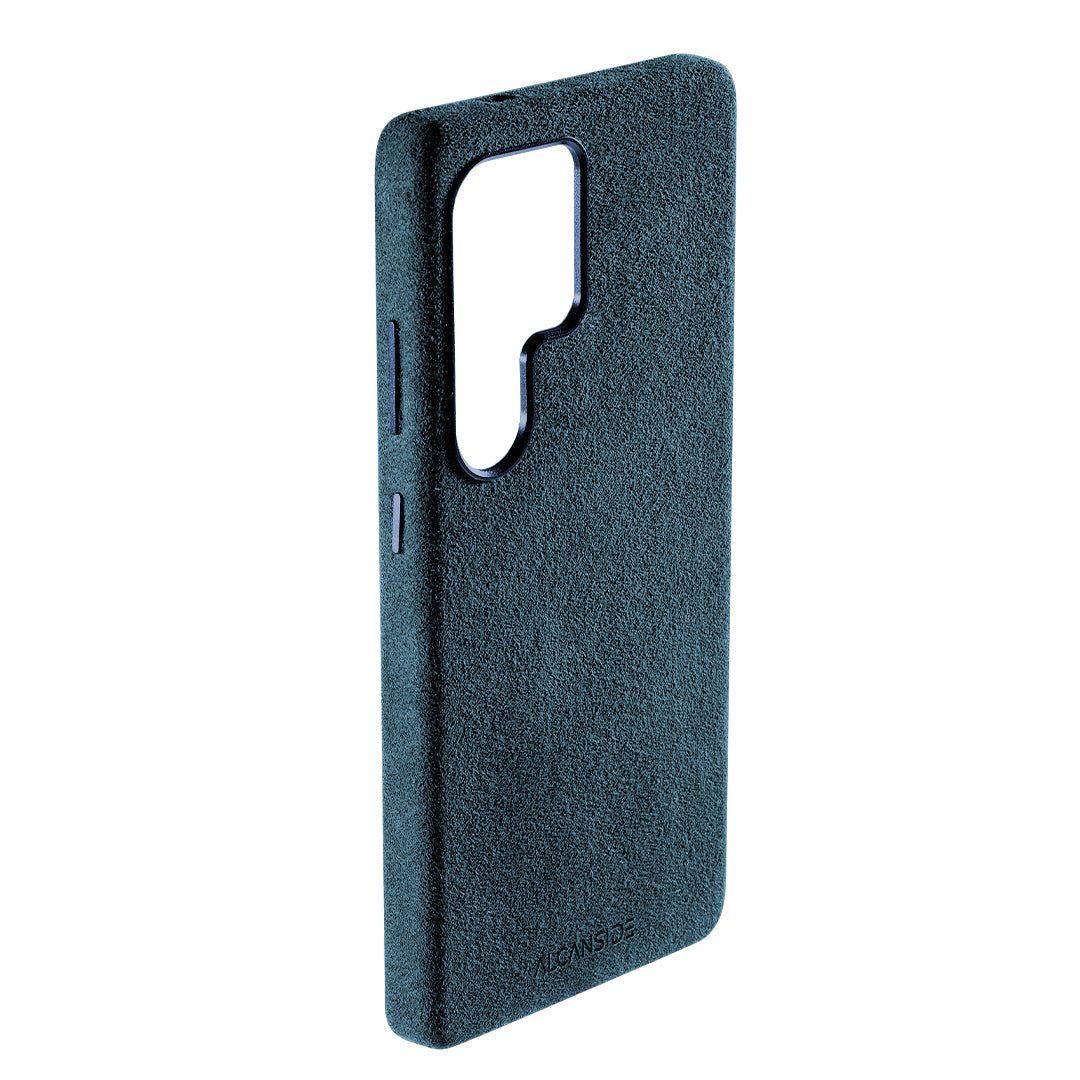 Samsung Galaxy S25 Ultra - Alcantara Case - Ocean Blue