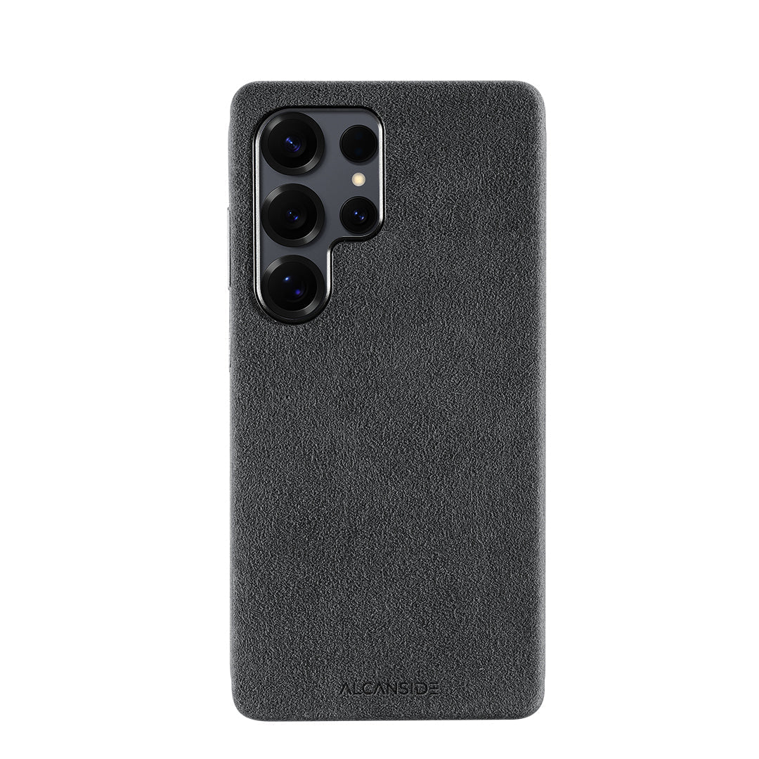 Samsung Galaxy S25 Ultra - Alcantara Case - Space Grey